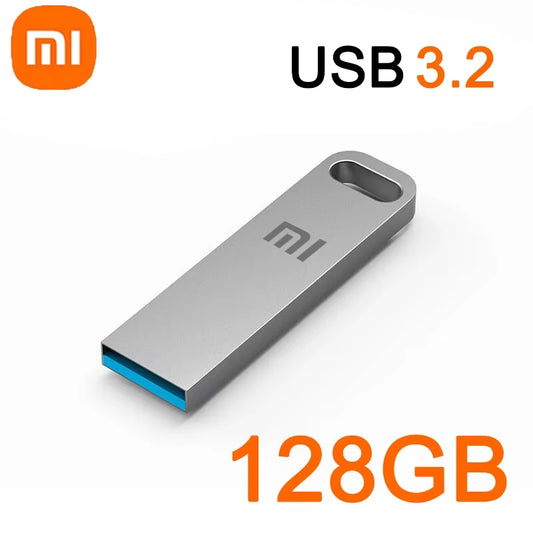  2TB USB Flash Drive 3.2 High Speed Metal U Disk Typec Memory Stick Waterproof SSD Storage PC Phone Data Transfer Portable
